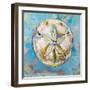 Sand Dollar-Jeanette Vertentes-Framed Art Print