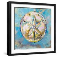 Sand Dollar-Jeanette Vertentes-Framed Art Print