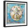 Sand Dollar-Jeanette Vertentes-Framed Art Print