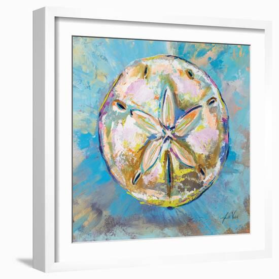 Sand Dollar-Jeanette Vertentes-Framed Art Print