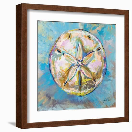 Sand Dollar-Jeanette Vertentes-Framed Art Print