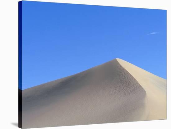 Sand Dune and Blue Sky-Paul Souders-Stretched Canvas