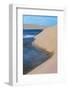 Sand Dune and Lagoon, Lencois Maranheinses NP, Maranhao State, Brazil-Keren Su-Framed Photographic Print