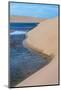Sand Dune and Lagoon, Lencois Maranheinses NP, Maranhao State, Brazil-Keren Su-Mounted Photographic Print