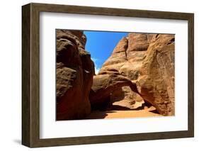 Sand Dune Arch - Landscape - Arches National Park - Utah - United States-Philippe Hugonnard-Framed Photographic Print