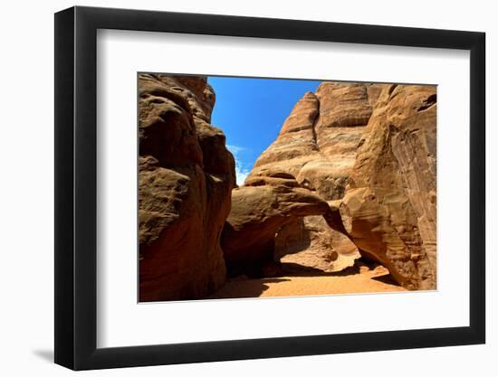 Sand Dune Arch - Landscape - Arches National Park - Utah - United States-Philippe Hugonnard-Framed Photographic Print