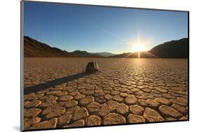 Sand Dune Formations in Death Valley National Park, California-tobkatrina-Mounted Photographic Print