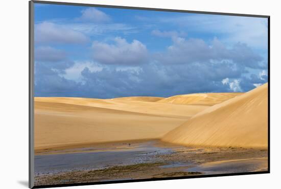 Sand Dune in Lencois Maranheinses NP, Maranhao State, Brazil-Keren Su-Mounted Photographic Print