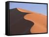 Sand Dune Near Sesriem, Namib Naukluft Park, Namibia, Africa-Lee Frost-Framed Stretched Canvas