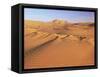 Sand Dune of the Erg Chebbi, Sahara Desert Near Merzouga, Morocco, North Africa, Africa-Lee Frost-Framed Stretched Canvas