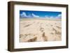 Sand Dune Patterns, Lencois Maranheinses NP, Maranhao State, Brazil-Keren Su-Framed Photographic Print