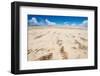 Sand Dune Patterns, Lencois Maranheinses NP, Maranhao State, Brazil-Keren Su-Framed Photographic Print