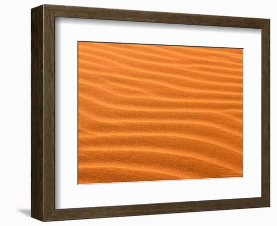 Sand Dune Patterns, Uluru-Tjuta National Park, Oceana, Australia-Gavriel Jecan-Framed Photographic Print