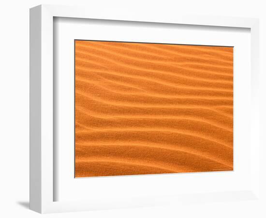 Sand Dune Patterns, Uluru-Tjuta National Park, Oceana, Australia-Gavriel Jecan-Framed Photographic Print