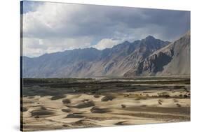 Sand Dunes along Shyok Valley-Guido Cozzi-Stretched Canvas