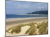 Sand Dunes and Borth Beach, Ynyslas, Borth, Dyfed, Wales, United Kingdom, Europe-Pearl Bucknall-Mounted Photographic Print
