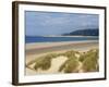 Sand Dunes and Borth Beach, Ynyslas, Borth, Dyfed, Wales, United Kingdom, Europe-Pearl Bucknall-Framed Photographic Print