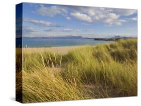 Sand Dunes and Dune Grasses of Mellon Udrigle Beach, Wester Ross, North West Scotland-Neale Clarke-Stretched Canvas