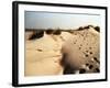 Sand Dunes and Foot Prints-Katrin Adam-Framed Photographic Print
