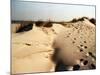Sand Dunes and Foot Prints-Katrin Adam-Mounted Photographic Print