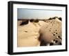 Sand Dunes and Foot Prints-Katrin Adam-Framed Photographic Print