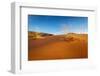 Sand dunes and grass, Coral Pink Sand Dunes State Park, Kane County, Utah, USA.-Russ Bishop-Framed Photographic Print