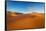Sand dunes and grass, Coral Pink Sand Dunes State Park, Kane County, Utah, USA.-Russ Bishop-Framed Stretched Canvas
