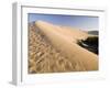 Sand Dunes and Oasis, Desert, Dunhuang, Gansu, China-Porteous Rod-Framed Photographic Print