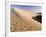 Sand Dunes and Oasis, Desert, Dunhuang, Gansu, China-Porteous Rod-Framed Photographic Print