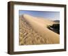 Sand Dunes and Oasis, Desert, Dunhuang, Gansu, China-Porteous Rod-Framed Photographic Print