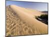 Sand Dunes and Oasis, Desert, Dunhuang, Gansu, China-Porteous Rod-Mounted Photographic Print