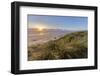 Sand Dunes and Pacific Ocean in the Oregon Dunes NRA, Oregon-Chuck Haney-Framed Photographic Print