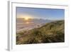 Sand Dunes and Pacific Ocean in the Oregon Dunes NRA, Oregon-Chuck Haney-Framed Photographic Print