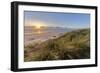 Sand Dunes and Pacific Ocean in the Oregon Dunes NRA, Oregon-Chuck Haney-Framed Photographic Print