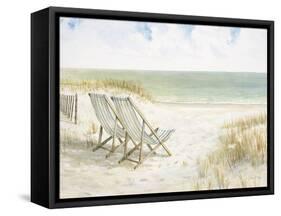 Sand Dunes and Sunshine-Arnie Fisk-Framed Stretched Canvas