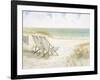 Sand Dunes and Sunshine-Arnie Fisk-Framed Art Print