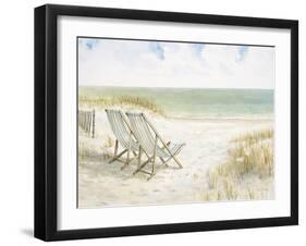 Sand Dunes and Sunshine-Arnie Fisk-Framed Art Print