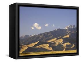 Sand Dunes at Dusk, Great Sand Dunes National Park, Colorado-James Hager-Framed Stretched Canvas