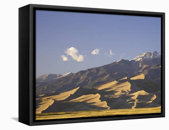 Sand Dunes at Dusk, Great Sand Dunes National Park, Colorado-James Hager-Framed Stretched Canvas