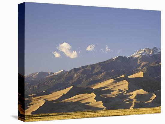Sand Dunes at Dusk, Great Sand Dunes National Park, Colorado-James Hager-Stretched Canvas