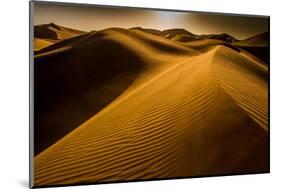 Sand Dunes at Huacachina Oasis, Peru, South America-Laura Grier-Mounted Photographic Print