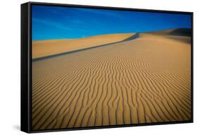 Sand Dunes at Huacachina Oasis, Peru, South America-Laura Grier-Framed Stretched Canvas