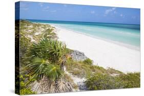 Sand Dunes at Playa Pilar, Cayo Guillemo, Jardines Del Rey, Ciego De Avila Province, Cuba-Jane Sweeney-Stretched Canvas