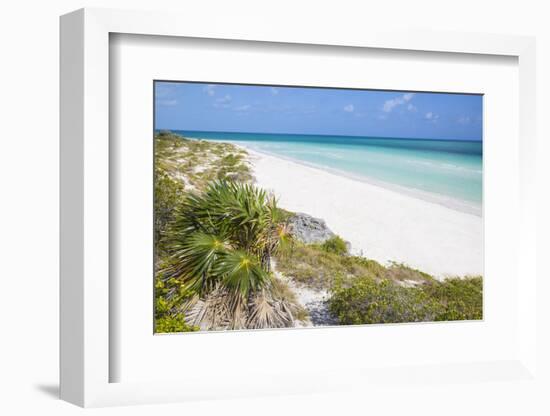 Sand Dunes at Playa Pilar, Cayo Guillemo, Jardines Del Rey, Ciego De Avila Province, Cuba-Jane Sweeney-Framed Photographic Print