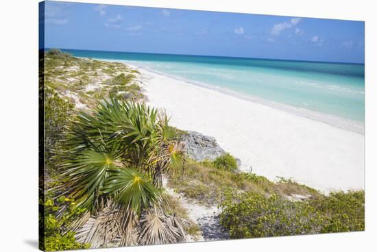 Sand Dunes at Playa Pilar, Cayo Guillemo, Jardines Del Rey, Ciego De Avila Province, Cuba-Jane Sweeney-Stretched Canvas