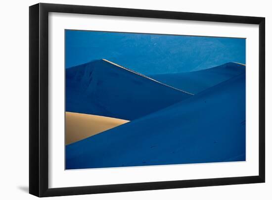 Sand Dunes at Sunrise, Death Valley National Park-Steve Gadomski-Framed Photographic Print