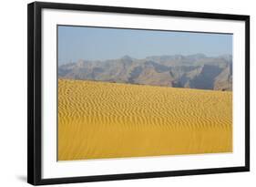 Sand Dunes at Sunset, Maspalomas Beach, Gran Canaria, Canary Islands, Spain, December 2008-Relanzón-Framed Photographic Print