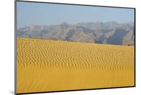 Sand Dunes at Sunset, Maspalomas Beach, Gran Canaria, Canary Islands, Spain, December 2008-Relanzón-Mounted Photographic Print