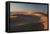 Sand Dunes at Sunset Near Swakopmund in Namibia-Alex Saberi-Framed Stretched Canvas