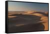 Sand Dunes at Sunset Near Swakopmund in Namibia-Alex Saberi-Framed Stretched Canvas